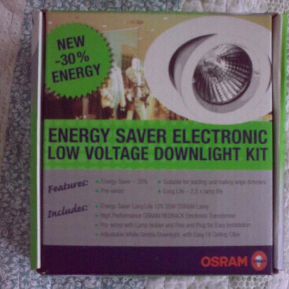 Energy saver electronic low voltage downlight kit by Osram - Picture 8 of 8